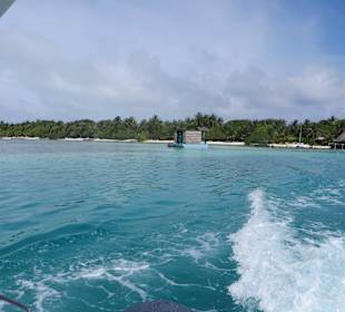 Fahrt vom Adaaran Select Hudhuranfushi nach Male