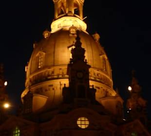 Die Frauenkirche bei Nacht