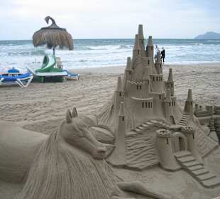 Am Strand von Can Picafort