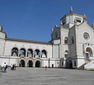 Cimitero Monumentale (Mailand) Außenansicht