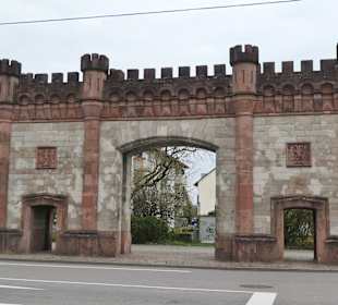 Das Karlsruher Tor, einst Teil der Festung Rastatt