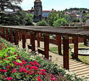Belvedere im Rosengarten Villa Berg