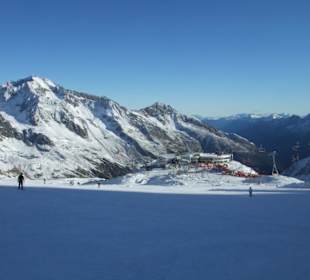 Blick vom Eisjoch zum Eisgrat