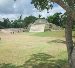 In der Mayastätte Altun Ha