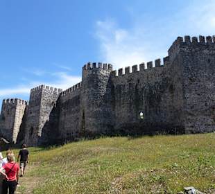 Teil der inneren Burganlage