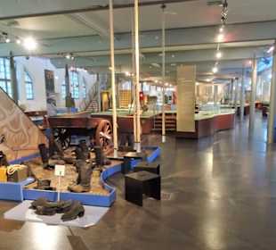 In der Abteilung Deichbau des Küstenmuseums