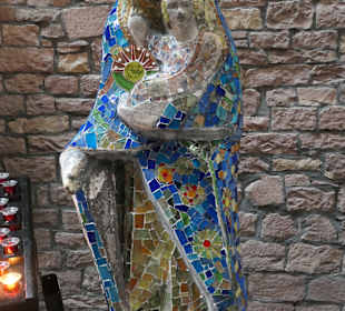 Bei der Stephanskirche in Karlsruhe