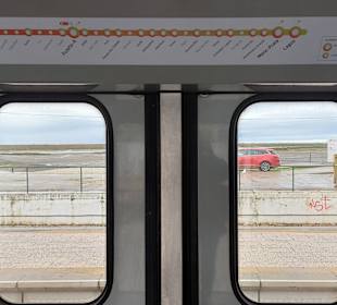 Mit dem Zug nach Vila Real de Santo António