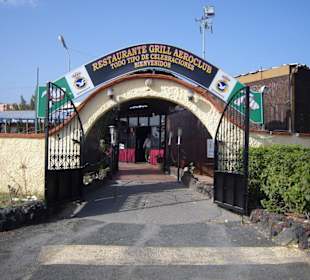 Der Eingang zum Restaurant!