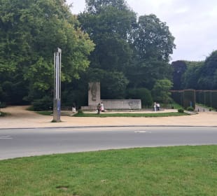 Das sehr schöne Atomium aus der Weltausstellung vo