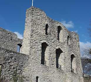 Die Burg von Bad Lippspringe 14 Jahrhundert erbaut.