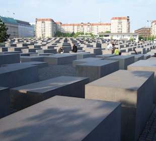 Holocaust Mahnmal ganz in der Nähe