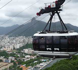 Gondel auf dem Morro da Urca