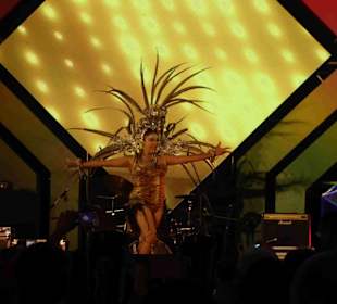 Vorführungen bei den Abendvorstellungen