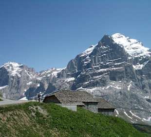 Blick aufs Bergmassiv