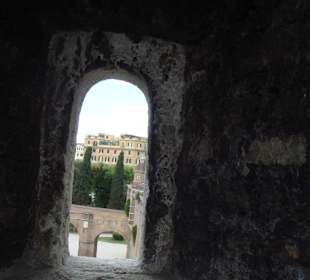 Вид из бойницы