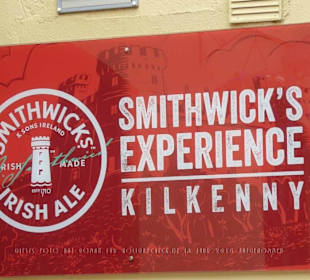 Im Hof der Brauerei Smithwicks.