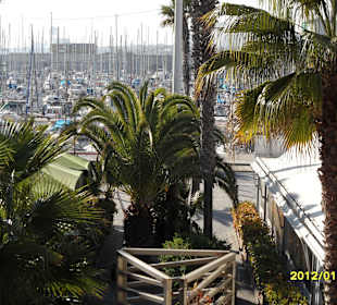 Hafen in der Nähe vom Hotel