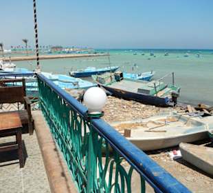 Rastpause am Aquarium