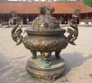 Vierter Innenhof, eigentlicher Tempelbereich