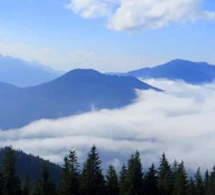 Blick ins Tal im Herbst