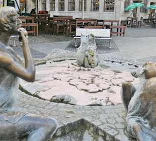 Beim Brunnen auf dem Sternplatz