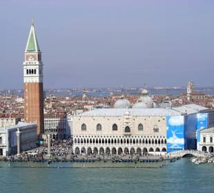 Blick von der Basilica San Giorgio Maggiore