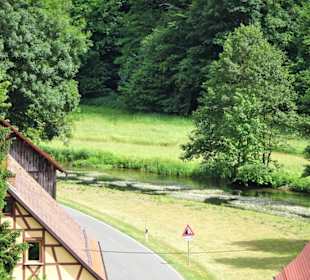 Ausblick vom Museum auf die Umgebung