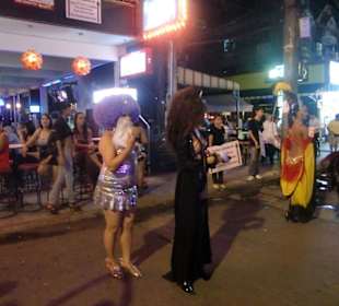 Werbung für die Shows