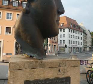 Denkmal auf der Unteren Brücke in Bamberg