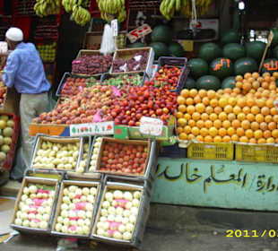 Obst und Gemüsehändler