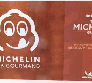 Guide Michelin Zertifikat.