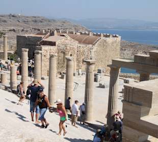 Ganz oben auf der Akropolis