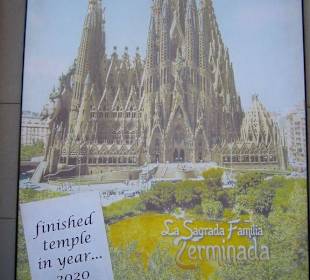 Wenn die Sagrada Familia einmal fertig ist