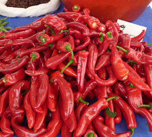 In Mahmutlar auf dem Markt