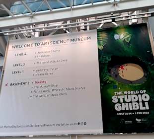 Eingang ArtScience Museum