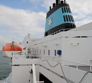 Auf der Maresk Dover nach Dünkirchen