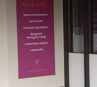 Café Barbara im Hotel Graf Eberhard