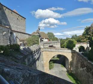 Veste Coburg: bei der Besichtigung der Veste