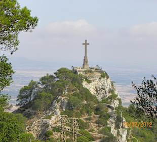 Gipfelkreuz Puig San Salvador