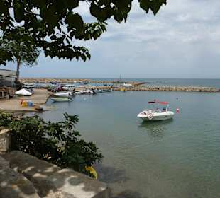 Ausflug nach Side, Hafen, super schön!