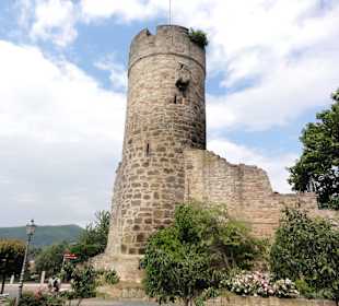 Der Diebesturm an der Stadtmauer