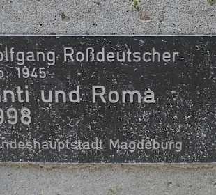 Zum Gedenken an den Völkermord an Sinti und Roma