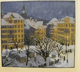 St. Gallen im Winter