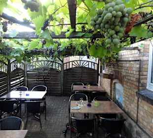 Die Terrasse des Restaurant El Greco