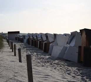 Strand Richtung Warnemünde