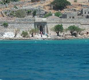 Lebrainsel Spinalonga bei Kreta