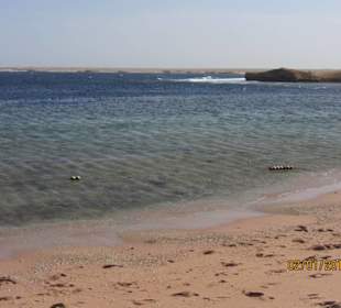 Blick vom Strand