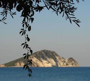 Marathonisi in Abendstimmung