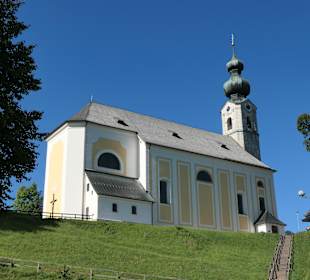 Die Kirche St. Georg in Ruhpolding